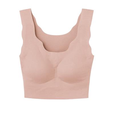 Полутоп Kirei Labo из хлопка с 3D формованной чашкой из органического хлопка Fitte Полутоп KB3155K Маршевый розовый M [Gunze] Женский 1.