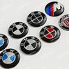 1Pcs 45mm Car Steering Wheel Badge Emblem Stickers For BMW E36 E46 E53 E90 E60 E61 E93 E87 X1 X3 X5 X6 F30 F20 F10 Accessories