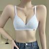 Маленькая грудь, собранная без стального кольца, нижнее белье, женский тонкий бюстгальтер, однотонный, для подростков, для определенного периода развития, мягкий, удобный, дышащий