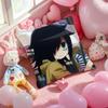 K-Kuroki T-Tomoko Наволочка Мягкая Плюшевая Ткань Двусторонняя Печатная Наволочка для Подушки Теплая Зимняя Подушка для Дивана