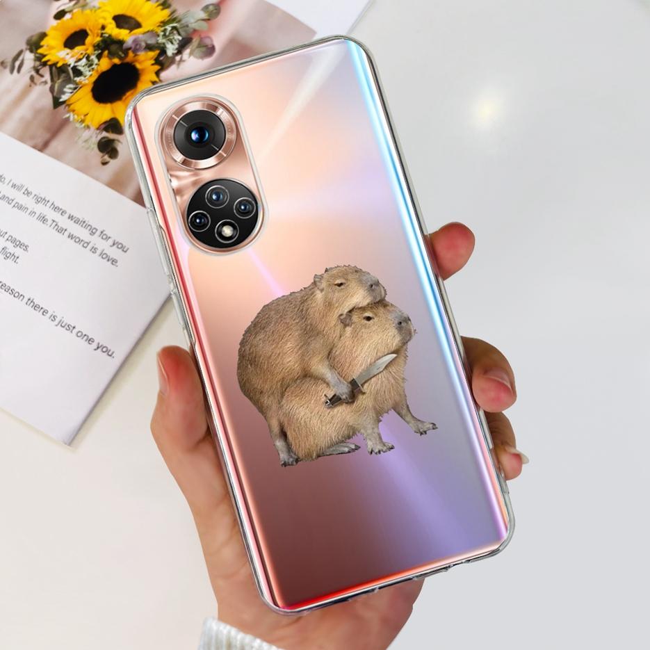 Чехол для Huawei Honor 50 NTH-AN00 Новый модный окрашенный чехол Мягкий силиконовый чехол для телефона Для Honor 50 Lite Honor50 Pro Fundas Бампер