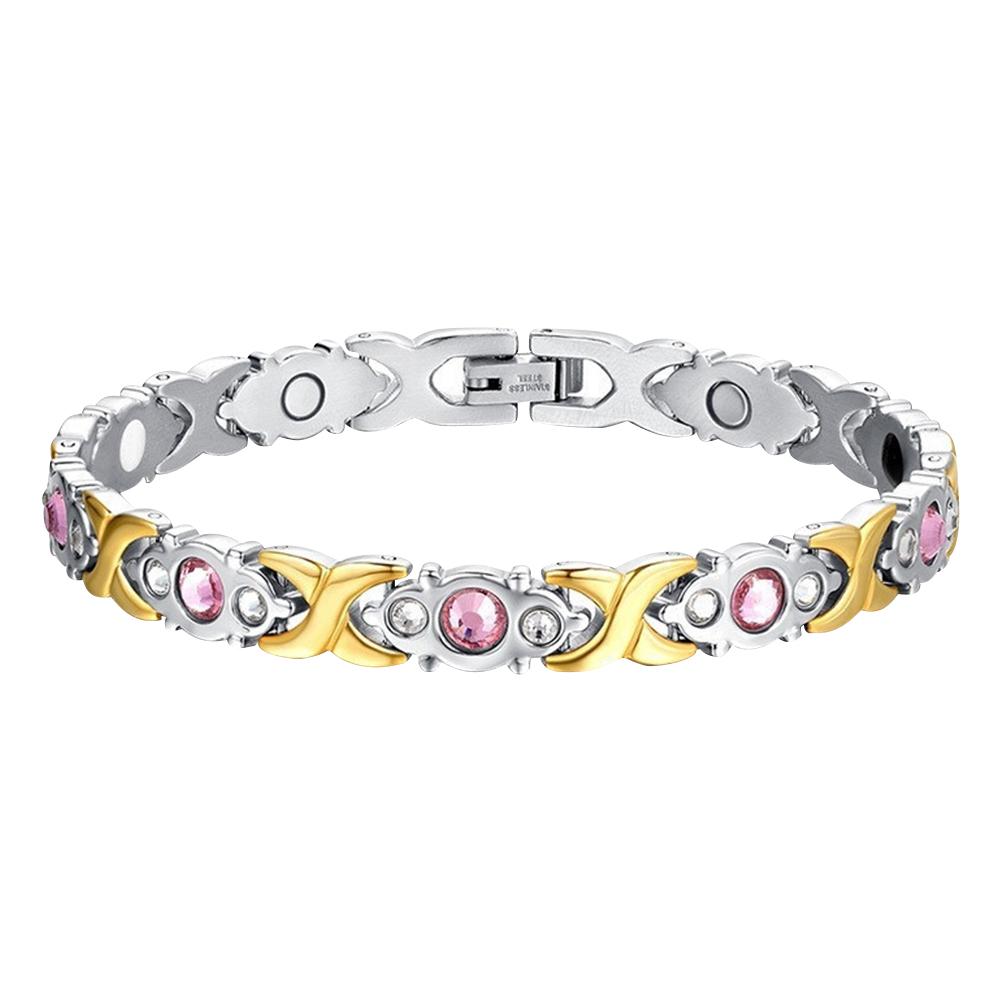 Магнитотерапевтический браслет для похудения, магнитный браслет для детоксикации лимфы, регулируемый браслет, природная энергия для облегчения боли при артрите