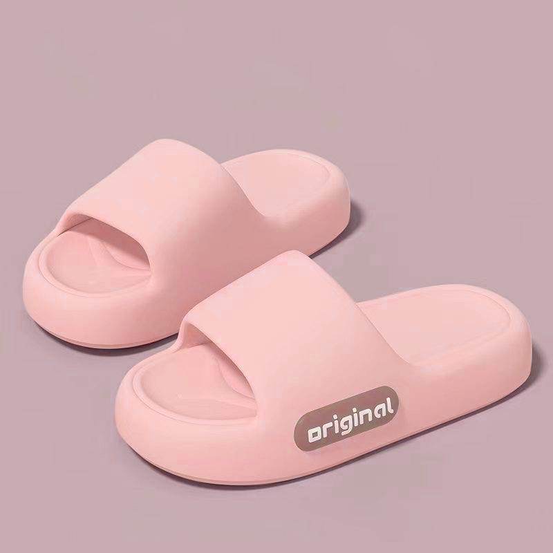 Summer Eva Non-Slip Indoor Slippers: Cozy Thick-Soled Sandals for Home, Bath, or Hotel
