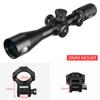 FIRE WOLF 4-14X44 ИК Тактический оптический прицел Регулируемый красный зеленый крест охотничий прицел Стеклянная мушка