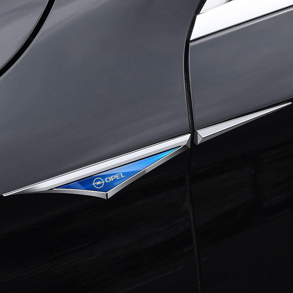 3D Car Stickers Cool Metal Badge Car Logo Emblem Sticker Decal For opel astra j corsa d astra astra k vectra bvectra b insignia LK3