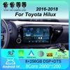 Автомобильный радиоприемник Android 14 Carplay Auto 2K экран мультимедийный проигрыватель для Toyota Hilux 2016 2017 2018 2din автомагнитола стерео головное устройство