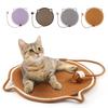 Cat Scratcher Mat Self Teasing Scratch Pad Cotton Hemp Resting Mat Round Scratching Post Various Cat Paw Training Toy