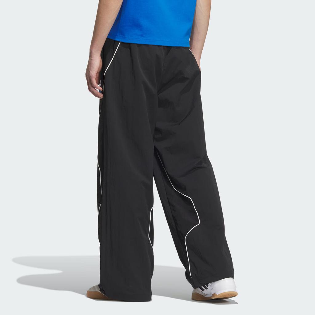 Adidas Оригинальные Ss25 Rac Wv Tp M модные универсальные свободные спортивные длинные брюки мужские низы черного цвета JM8039