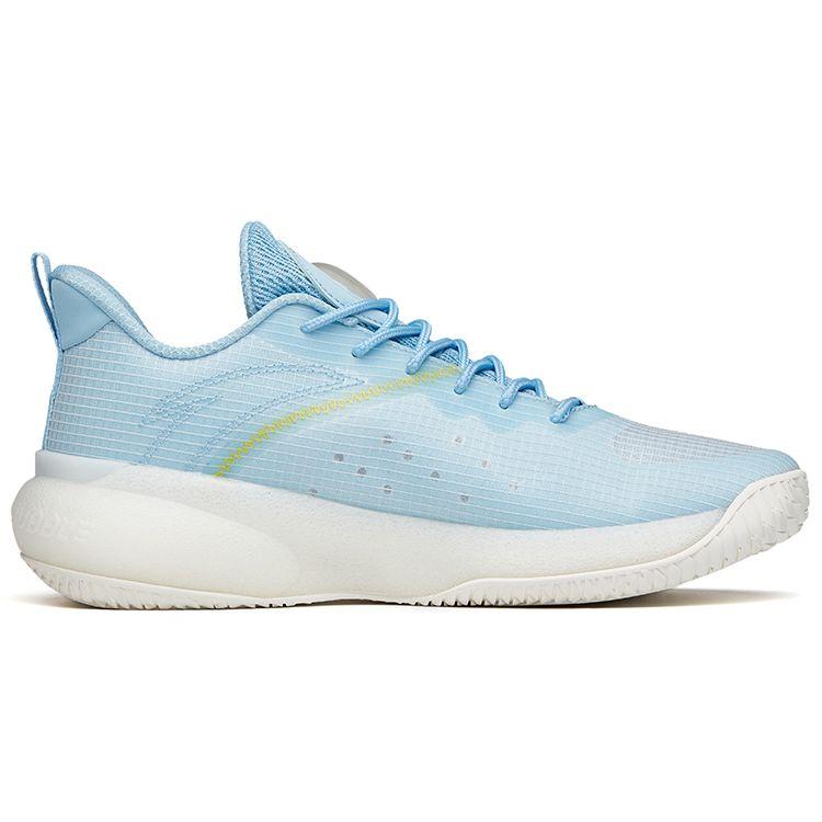 Anta Cement Nemesis Lightweight Bubble Series Low-Top Basketball Shoes Men Sneakers Waterfall-Blue 112121606S-9