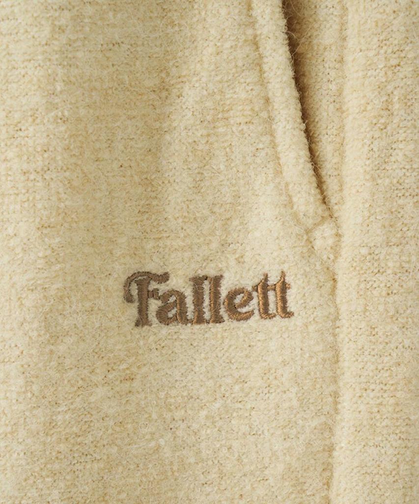 FALLETT Fleece Two-Way Elastic Waist Pants Beige