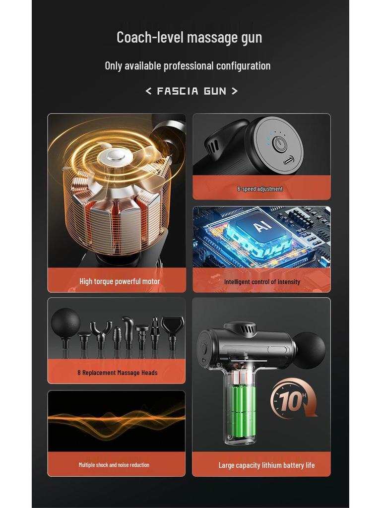 Профессиональный трансграничный фасциальный массажер для расслабления мышц