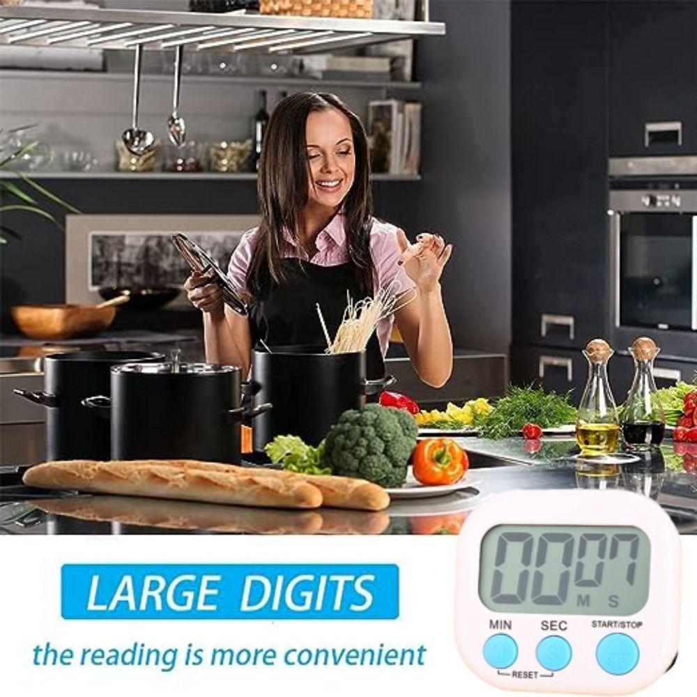 Big Digits Digital Visual Timer Plastics Student Countdown Timer New Kitchen Timer  Cooking