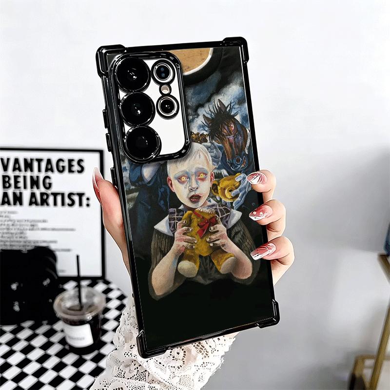 K-Korns Rock Band Soft Phone Case For Samsung Galaxy S26 Ultra S25 Edge S24 FE S23 Plus S22 S21 + S20 Plating Anti-Fall Fundas