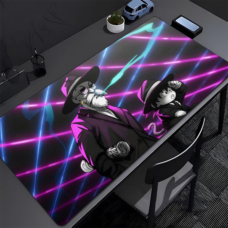 Dragon Ball Master Roshi Gaming Mousepad Anime Mouse Mat Office Gamer Computer Mouse Pad HD Print Big Desk Mat PC Anime Mousepad