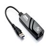 Black USB 3.0 Gigabit Ethernet RJ45 1000Mbps Network Adapter For Windows PC Mac