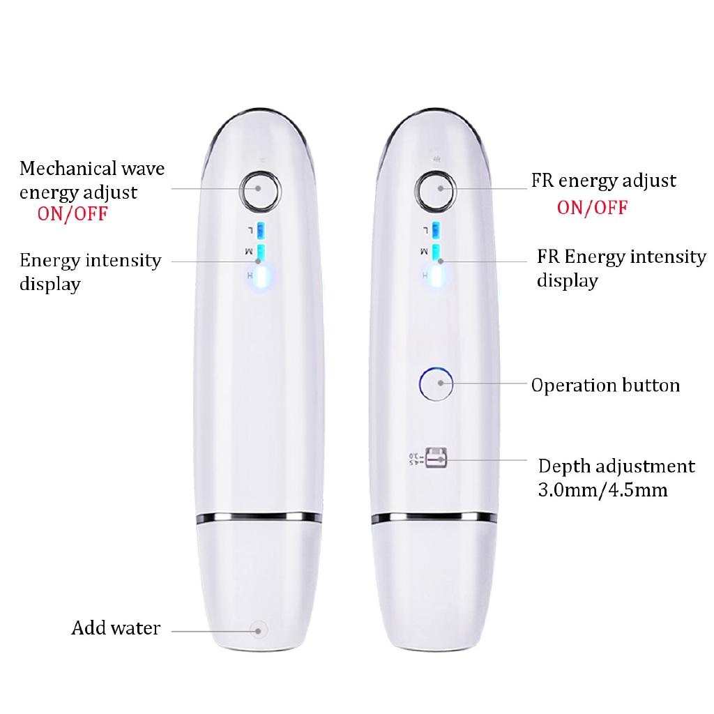 20 Вт Мини HIFU RF Радарные Линии V-образная Подтяжка Лица Против Морщин Подтяжка Кожи Ультразвуковой Аппарат для Лифтинга Лица Инструмент для Ухода за Лицом