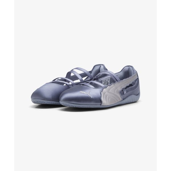 Puma Speedcat Ballet Venus Серый Небо Яркое Серебро Женские Кроссовки Черный Яркий-Серебряный------Детали 406853-02