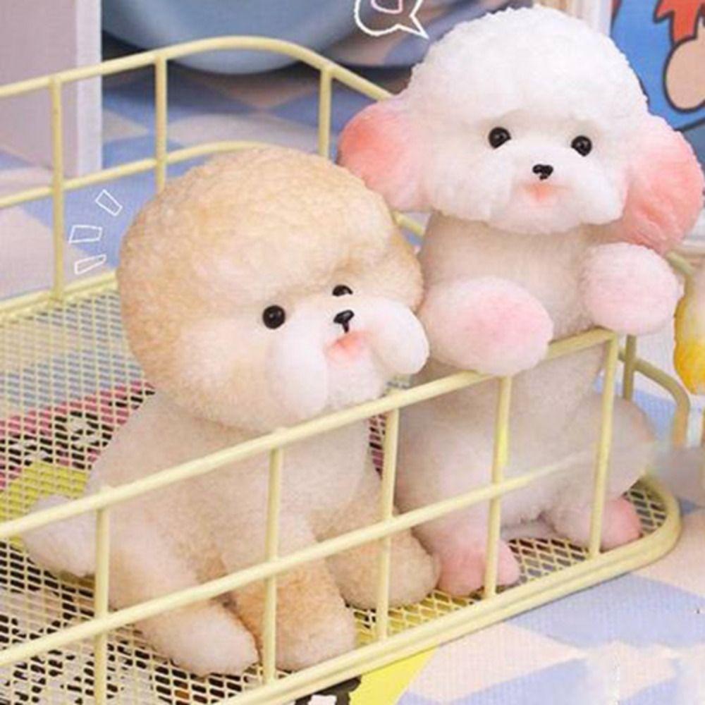 Cartoon Schnauzer Doll Squeeze Toy Slow Rebound Dog Fidget Toy Simulation Dog Squeeze Toys  Office