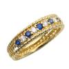 Used Ring Twist EU#53 K18 Yellow Gold/diamond 4.4g Yellow Gold Jewelry