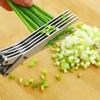 Muti-Layers Kitchen Scissors Stainless Steel Vegetable Cutter Scallion Herb Laver Spices Cooking Tools Cut Kitchen Gadgets