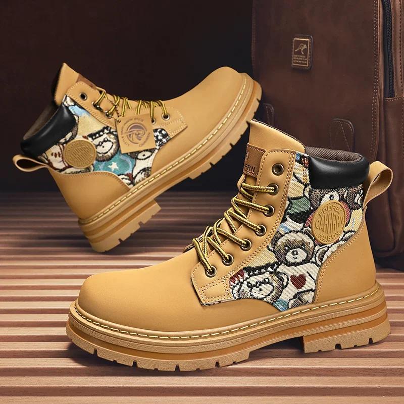 Модные повседневные кроссовки, спортивная и повседневная обувь, повседневная обувь, ботильоны, мотоциклетные ботинки, мужские мокасины, спортивные и повседневные рабочие ботинки для мужчин