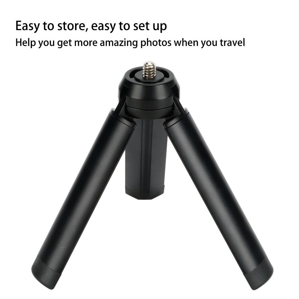 Aluminum Alloy Extendable Tripod Lightweight Portable Webcam Tripod Selfie Stick Selfie