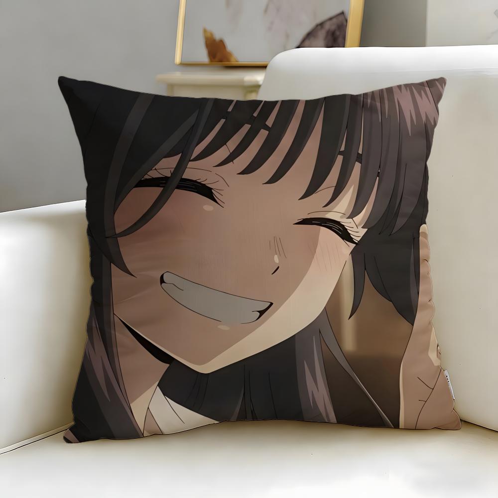 Популярный аниме-персонаж Каоруко Вагури Наволочка Мягкая и Легко стирающаяся – Универсальная для Дивана, Кровати, Путешествий и Офиса