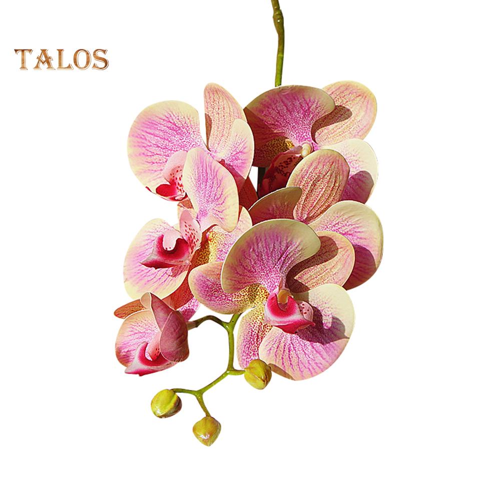 Мечтатель 1 шт. искусственный цветок бабочка орхидея гибкий сад DIY вечеринка свадебный домашний декор