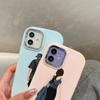 Solid Color Silver Edge Lens Fatty Casing Soft TPU Liquid Silicone Cover Shockproof Phone Case for Xiaomi Redmi Samsung