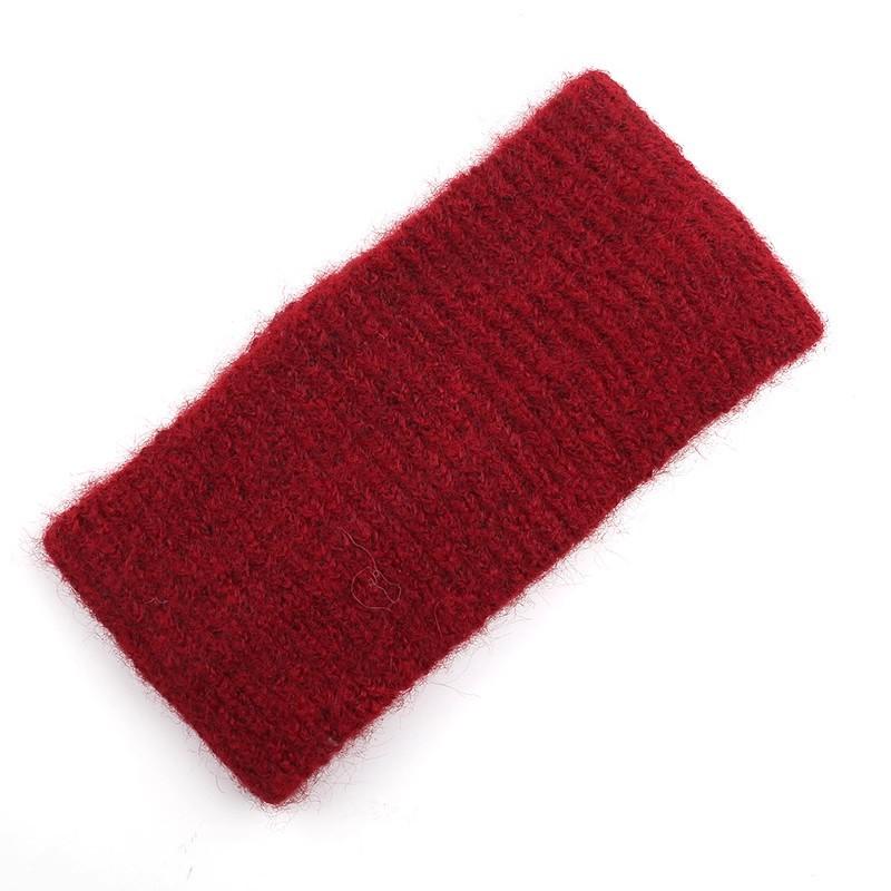 In autumn and winter, Maillard headband, women's forehead protection, daily wear warm hair accessories, thin windproof headgear, headband.