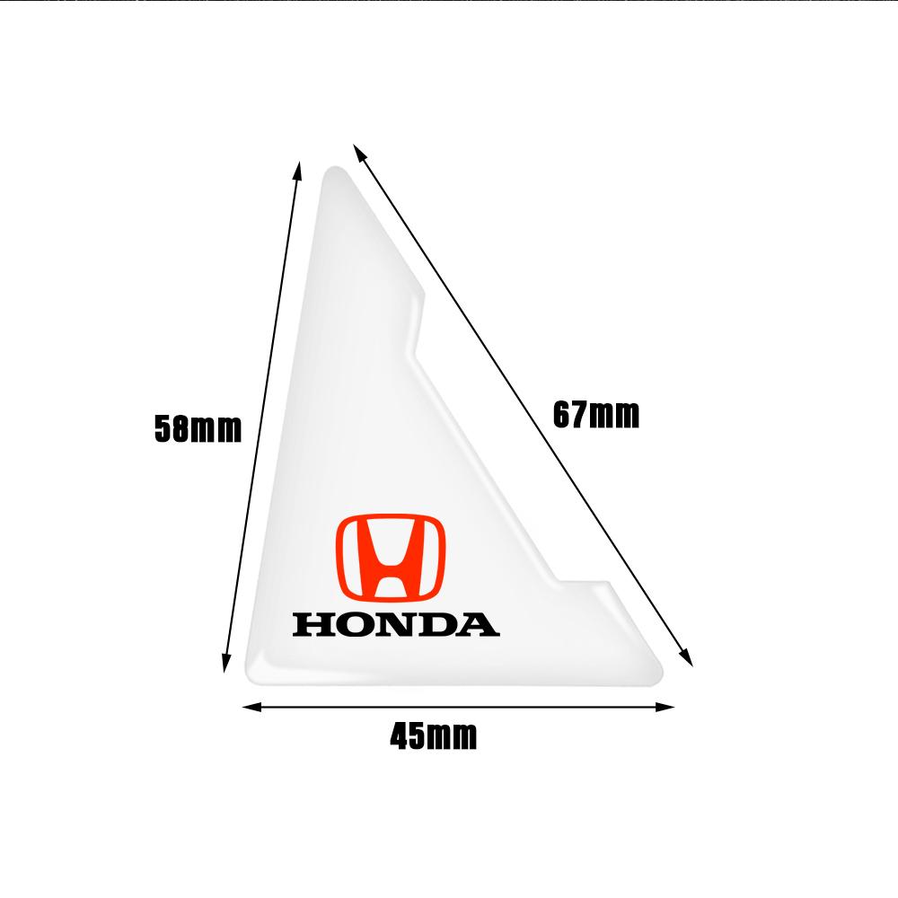AAAKN1 2/4pcs Car Door Guard Edge Corner Protector Cover Scratch-proof Sticker For Honda Civic 10th 11th Gen Hrv Jazz City Fit Accord