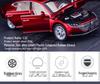 Car Zhi 32013 Детская литая модель седана - Игрушка с инерционным механизмом и открывающимися дверями