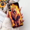 Для Samsung Galaxy A25 2023 5G SM-A256B Чехол для телефона Samsung A15 A35 A55 5G Дракон Лев Тигр Задняя крышка Мягкий силикон Прозрачный чехол