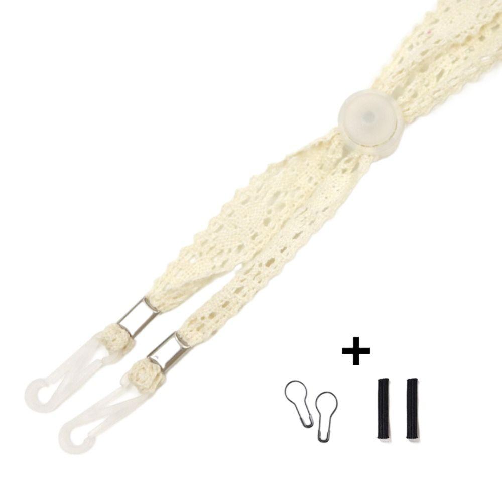 Adjustable Windproof Hat Strap Removable Hat Retainer New Hat Chin Cord Straps Women