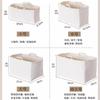 Canvas Storage Bag Clothes Organizing Closet Shelf Gap Organizer Laundry Basket Modern Minimalist Home