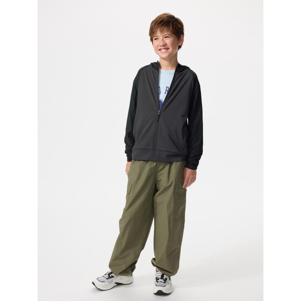 Uniqlo Japan Air Rhythm Uv Cut Толстовка с капюшоном на молнии