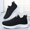 Women's Casual Softsole Sneakers Breathable Single Shoes Flyweave Mesh Shoes