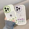 Красота тюльпанов Цветочный противоударный чехол для Iphone 14 Pro Max 13 12 11 Чехол Мягкий силиконовый бампер