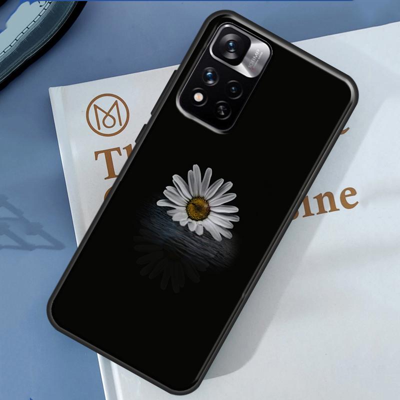 Чехол с цветком ромашки для Xiaomi Redmi Note 14 13 11 9 10 12 Pro 9S 10S 11S 12S Redmi 10C 12C 13C 14C