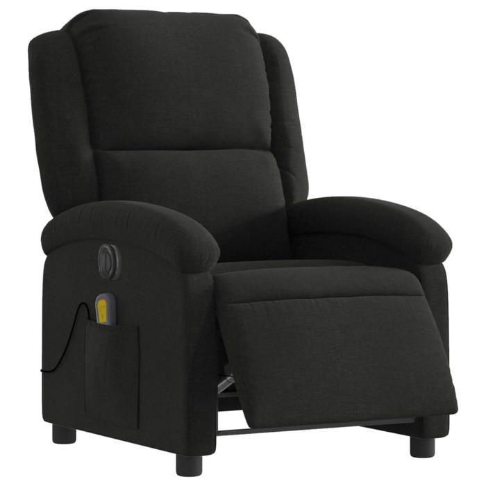 VidaXL Fauteuil de Massage Inclinable Électrique, Chaise de Relaxation avec Dossier et Repose-pied Réglables, Siège de 3204154