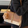 Нишевый дизайн женская сумка 2025 осень и зима новая высококлассная ретро маленькая квадратная сумка универсальная большая вместимость на плечо под мышку