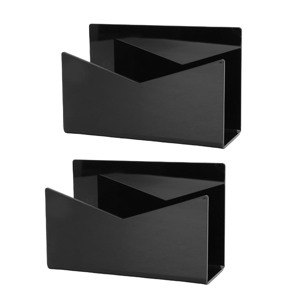 2 Pack Sturdy Lightweight Construction Letter Holder Stand Vertical File Holder For Home Office