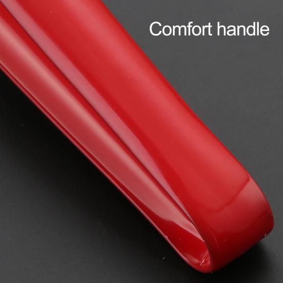 Зажим для еды из нержавеющей стали с прорезями, противоожоговая, противоскользящая резиновая ручка, многофункциональный стейк, мясо, рыба, жарка барбекю, сервировочный зажим, щипцы, лопаточка