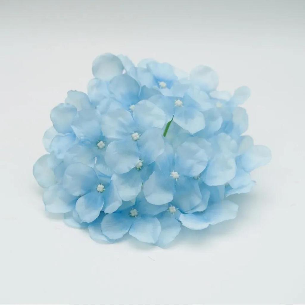 Новый 1 шт. Сделай сам Искусственный цветок Украшение Ваза Цветок Красочный Декоративный цветок Свадебная вечеринка Роскошная Искусственная Гортензия Шелк