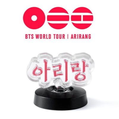 Официальная палочка-лайтстик BTS Вер.4 Детали (Ариранг по-корейски) - Официальный съемный аксессуар-топпер