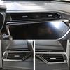Для Geely Atlas Pro Azkarra Приборная панель автомобиля, стойка, вентиляционное отверстие, рамка, наклейки, автомобильная рама, оконная панель, вентиляционное отверстие