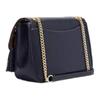 Coach Klare 26 Flap Woven Chain Shoulder Bag Small Women shoulder bag Dark-Blue CH209-IMEFH