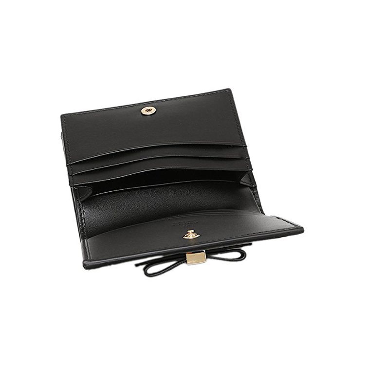 Gucci Signature Embossed Logo Short Flap Leather Card Holder Wallet Women wallet Black 406924-CWC1G-1000