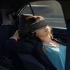 Multi-functional Travel Eyemask Adjustable Neck Pillow Head Support Strap  Airplanes