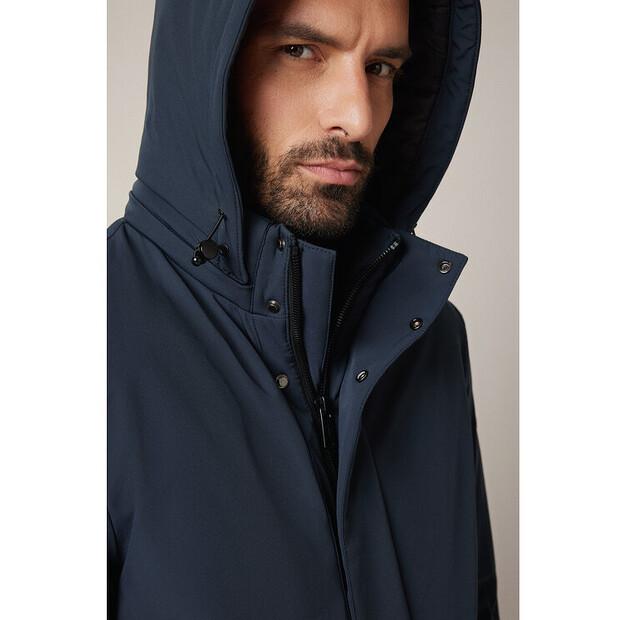 Куртка переходная Lancerto Куртка Lenzburg темно-синего цвета
